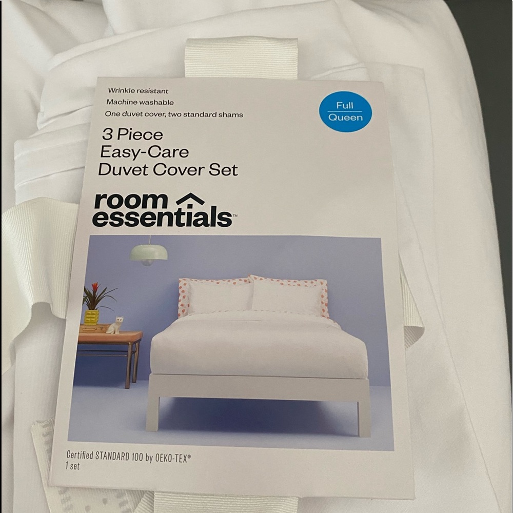 Duvet cover set 3 pieces easy care set